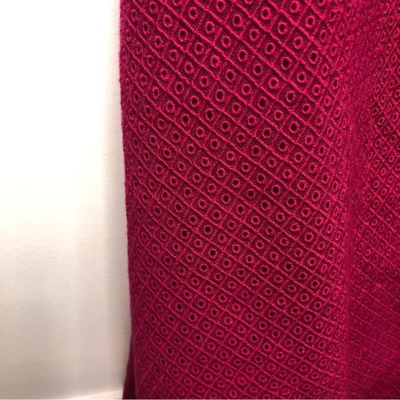 Tadashi Shoji Magenta Embrpidered Fit and Flare Dress Size 20Q - Picture 8 of 11